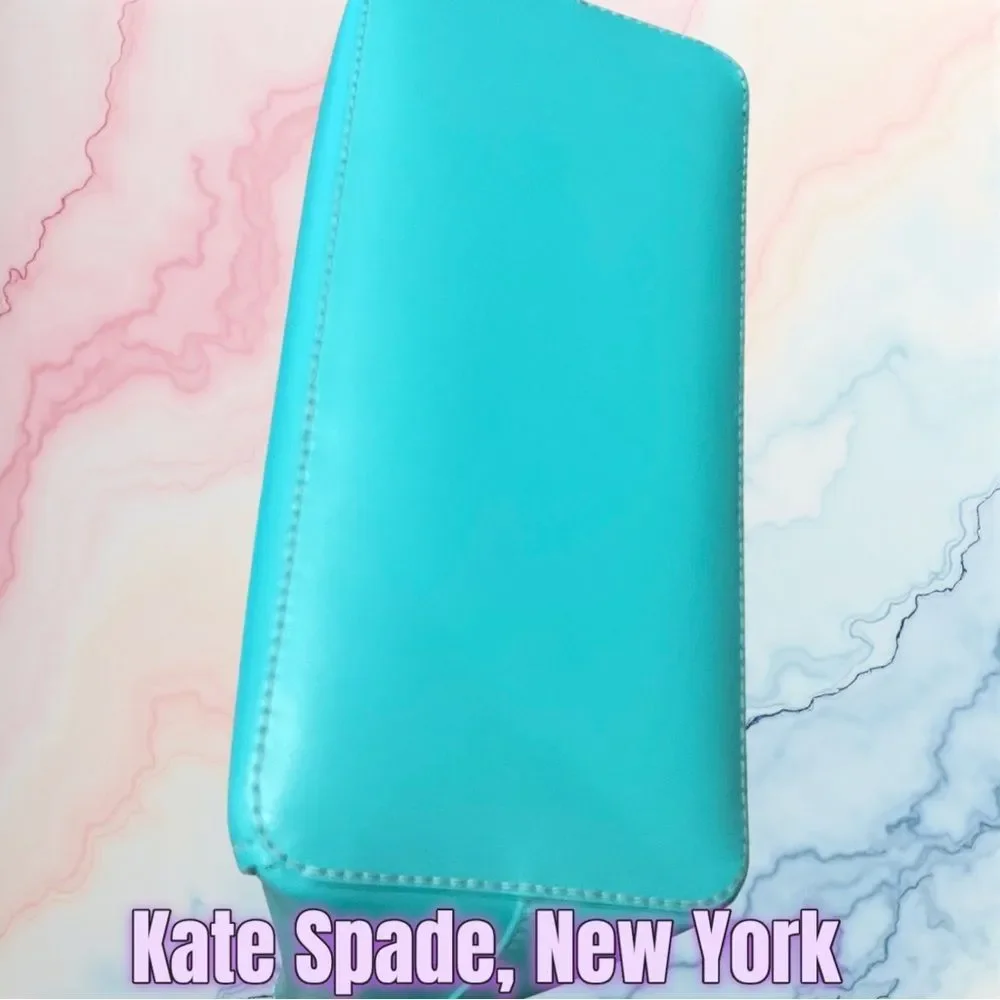 Preowned Kate Spade New York Ivy Drive Loryn Small Tote – Turquoise Blue
